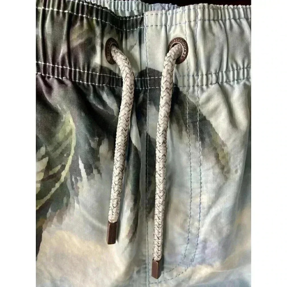 Island Haze Mens Board Shorts Blue Bathing Suit Beach Ocean XXL Youth - Picture 11 of 12